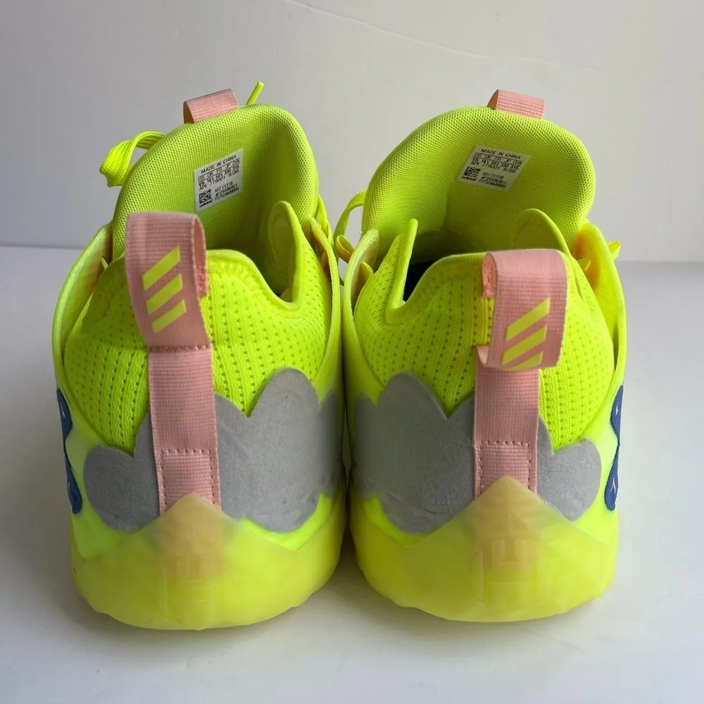 Adidas Harden Vol 5 Futurenatural Solar Yellow Sneakers Size 15